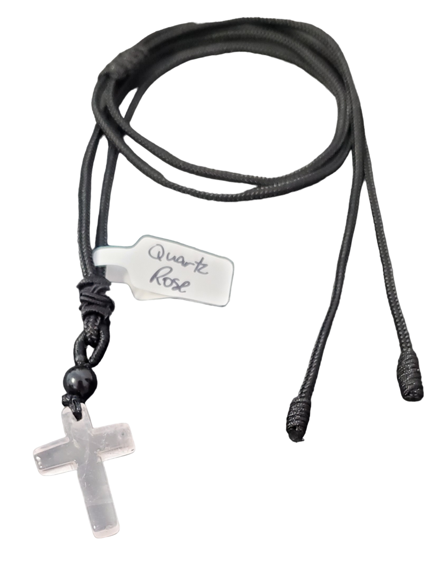 Collier Croix en Pierre/ Stone Cross Necklace