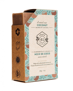 Savon Naturel 'Coconut'/ 'Noix De Coco' Natural Soap