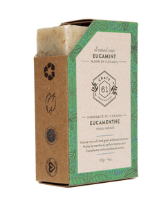 Savon Naturel 'Eucamenthe'/ 'EucaMint' Natural Soap