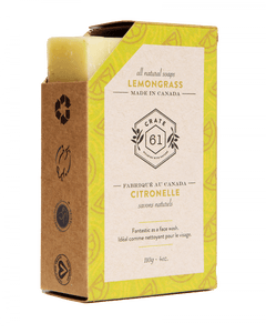 Savon Naturel 'Citronelle'/ 'Lemongrass' Natural Soap