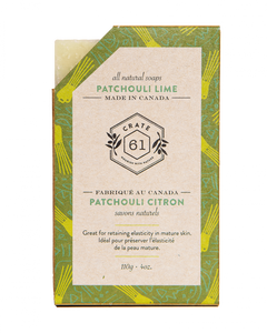 Savon Naturel 'Patchouli Citron'/ 'Patchouli Lime' Natural Soap