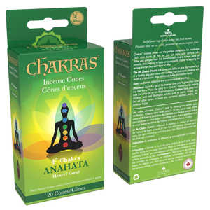 Encens 4e Chakra 'Coeur'/ 4th Chakra 'Heart' Incense