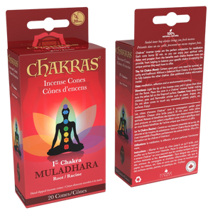 Encens 1er Chakra 'Racine'/ 1st Chakra 'Root' Incense