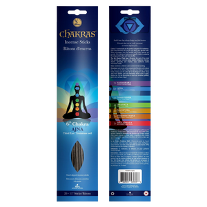 Encens 6e Chakra 'Troisième Oeil'/ 6th Chakra 'Third Eye' Incense